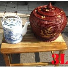 GIỎ Ủ ẤM TRÀ  MÂY BỀN  ĐEP HÀNG LOAI 1 BẢO HÀNH 6 THÁNG lỗi đổi mới bao gồm tích