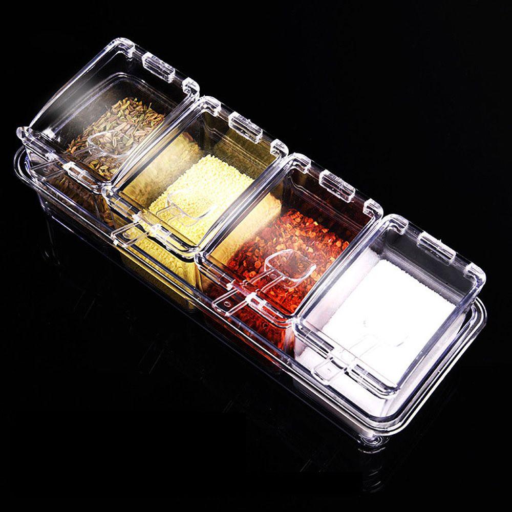 Lọ Đựng Gia Vị Trong Suốt Tiện Dụng Cho Nhà Bếp