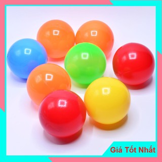 Đồ Chơi Bóng Nhựa Nhà Bóng Cho Bé 50 quả/túi (8cm) và 100 quả/túi (5,5cm) - Hàng Việt Nam Chất Lượng Cao