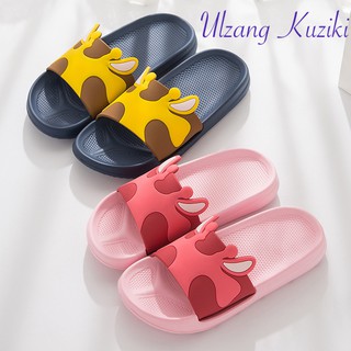 Dép Quai Ngang Unisex Sừng Hươu Kute
