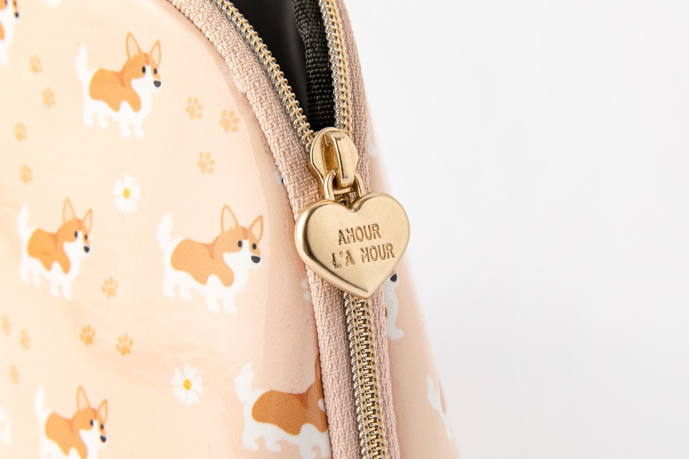 Túi Dáng Trăng Khuyết Artbox Hàn Quốc Hình Cún Corgi Xứ Welsh Xinh Xắn