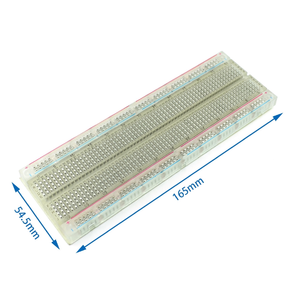 SYB 120 400 500 830 840 1660 MB102 GL-12 Points Solderless PCB Breadboard Mini Universal Test Protoboard DIY Bread Board