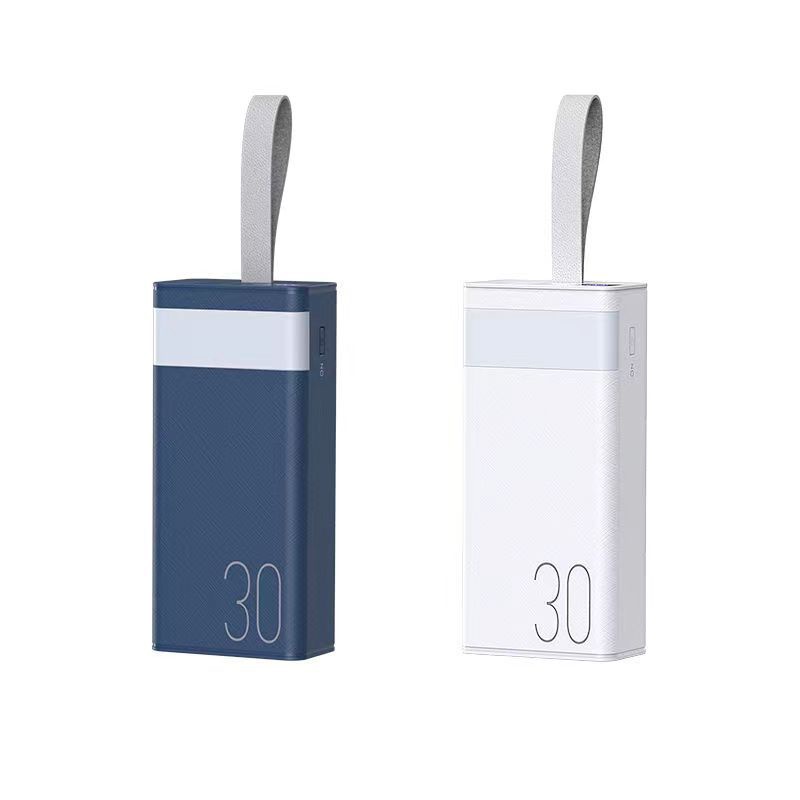 Pin dự phòng sạc nhanh Remax RPP-320 dung lượng 30000mAh có đèn pin - hỗ trợ QC 22.5 và PD 20W (MÀU NGẪU NHIÊN)