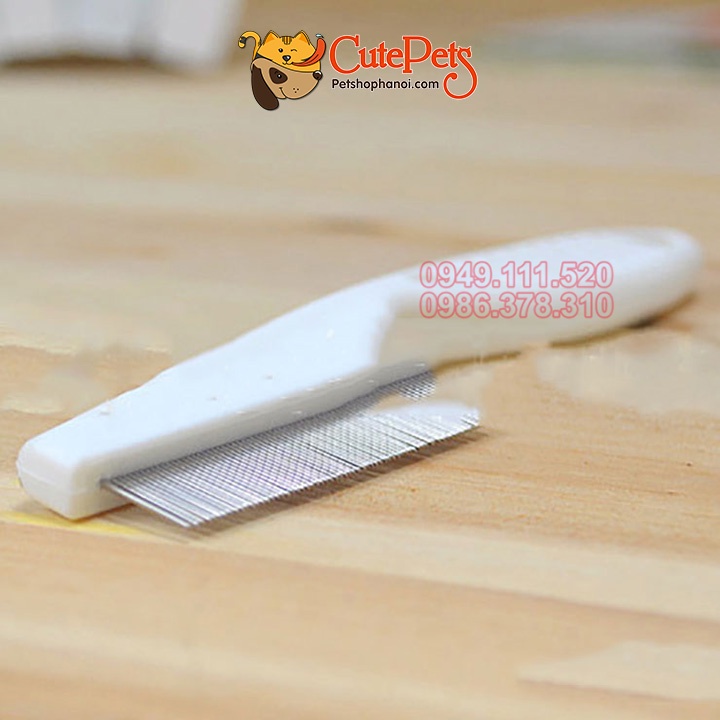 Lược chải lông mèo, chải ve rận cho thú cưng - Phụ kiện thú cưng Hà Nội