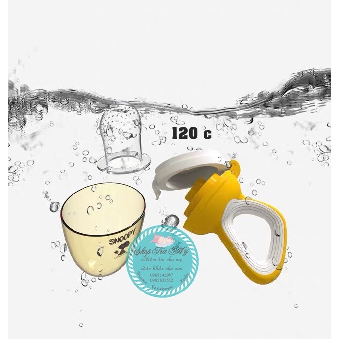 Túi nhai ăn dặm chống hóc SNOOPY