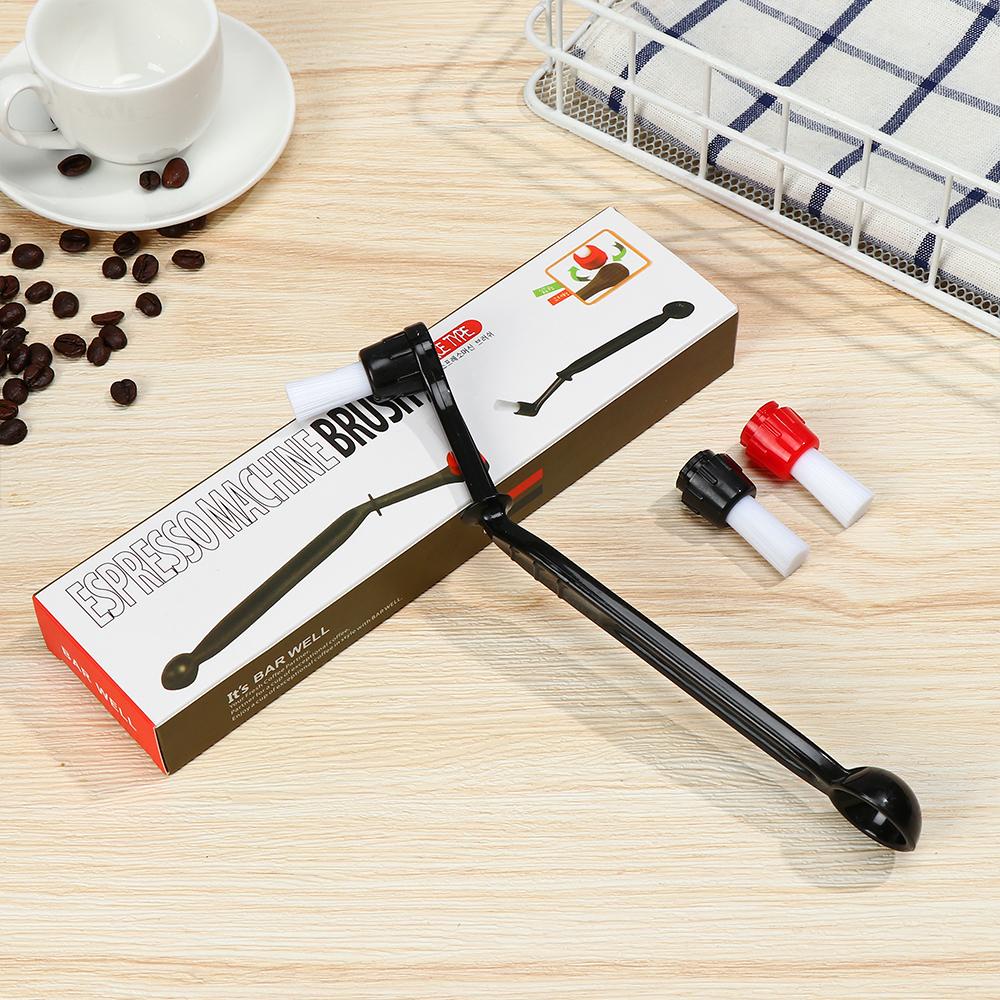 CONOPERY Cọ Vệ Sinh Máy Pha Cà Phê Kèm Muỗng Tiện Lợi