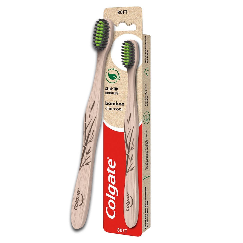 Bàn Chải Đánh Răng Colgate Soft Bamboo Charcoal Than Tre Hoạt Tính