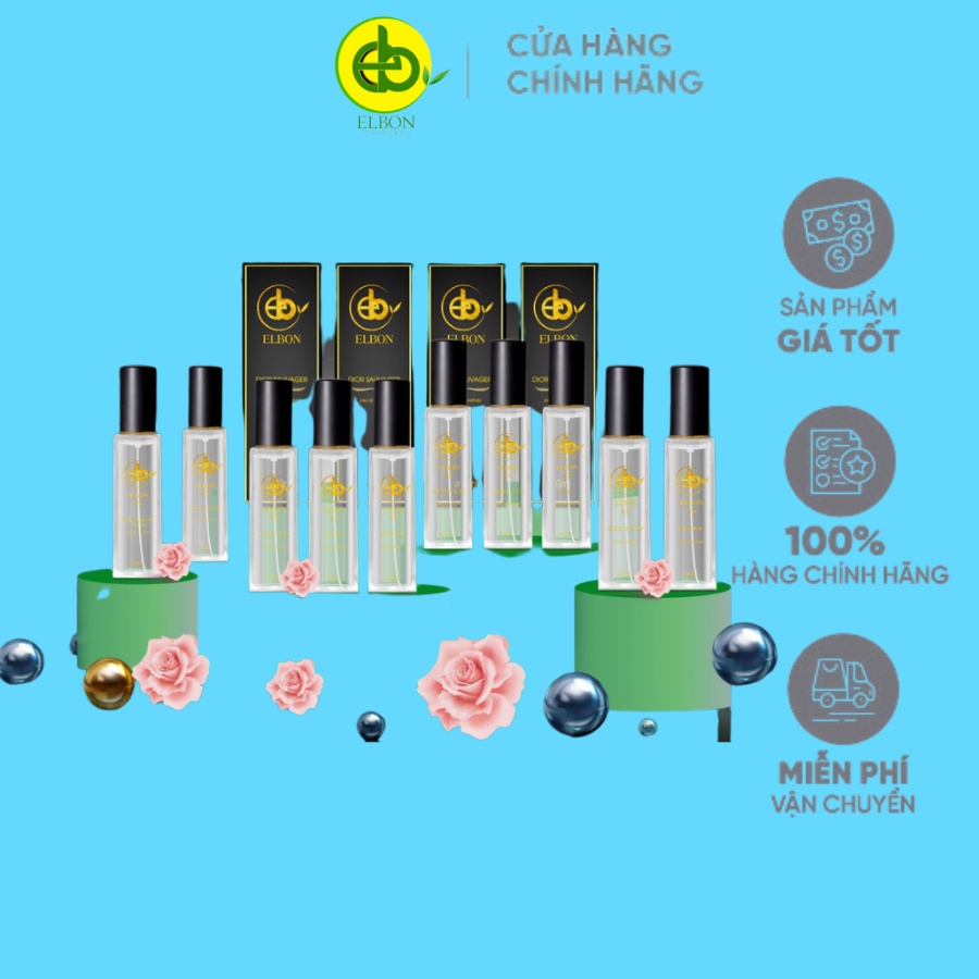 Bộ sưu tập nước hoa ELBON 10 chai - Bao trọn những hương thơm hấp dẫn nhất