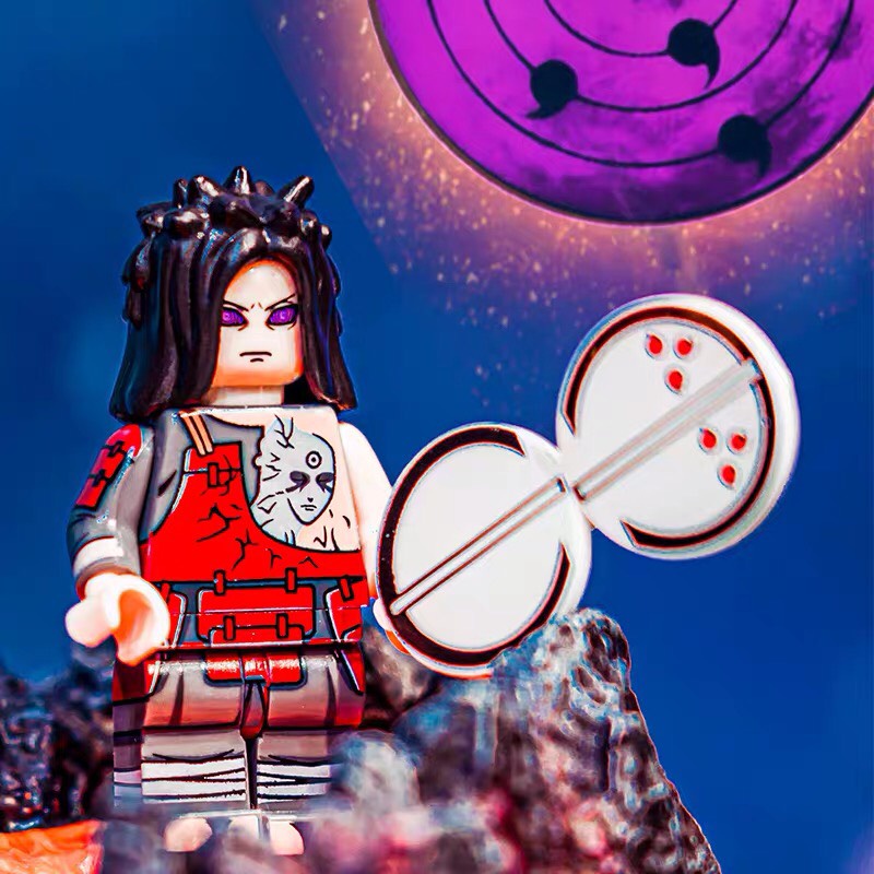 lego madara và lego hashirama mô hình lắp ghép naruto