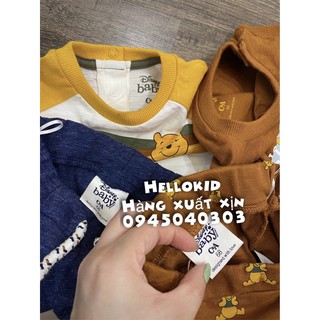 bộ cotton gấu pooh