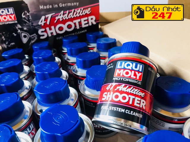 Dung dịch vệ sinh buồng đốt Liqui Moly 4T Additive Shooter 80ml