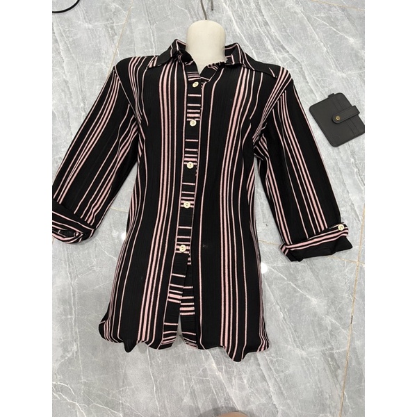 Áo Sơ Mi Nữ Trung Niên - Áo kiểu trung tuổi U40 U50 cho mẹ thời trang mùa hè Đẹp sang trọng cao cấp Bigsize giá rẻ