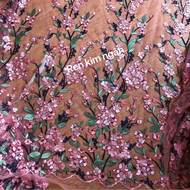 Vải ren dạ hội,đầm váy ( 140k/m)
