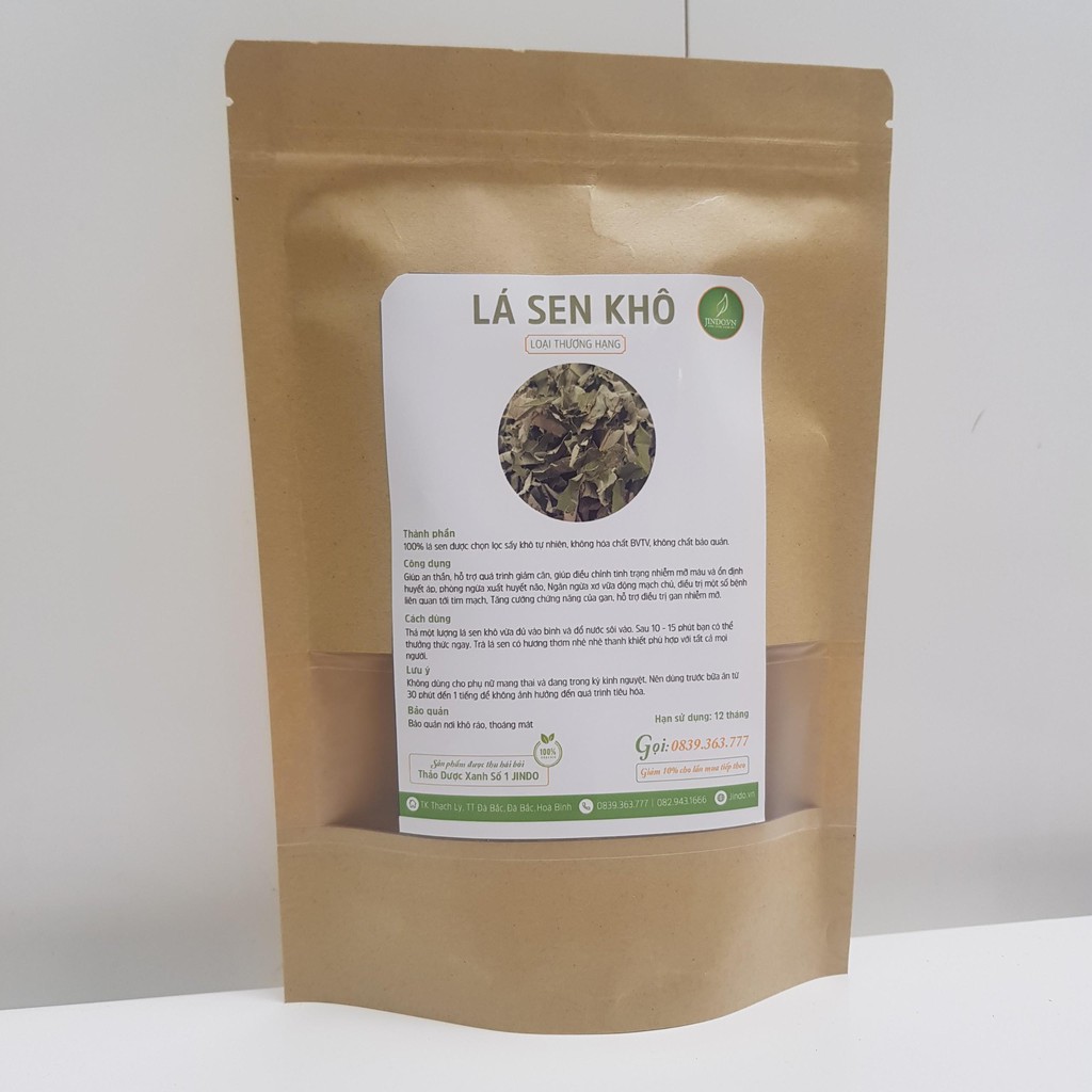 Lá Sen khô gói 100g JD005