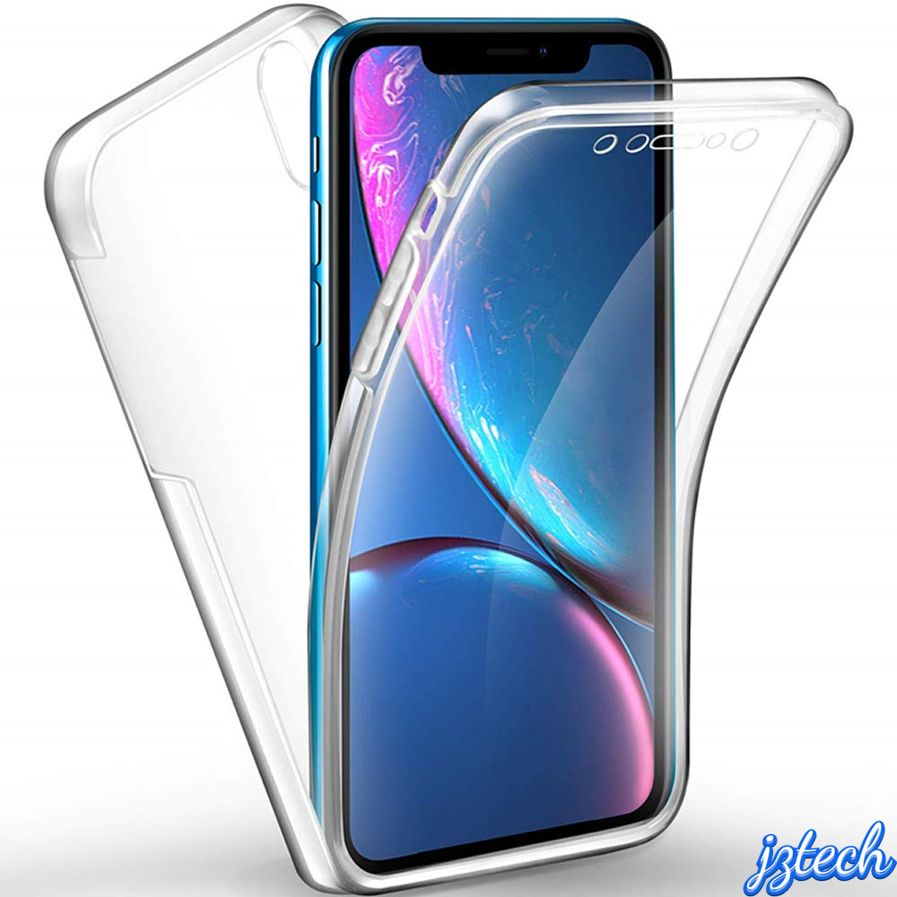 360 Full Protective Phone Case for IPhone 12 Pro Cover 11 Pro Xs Max XR X XS 6 6S 7 8 Plus SE 2020 Coque Simple HD Clear Cover