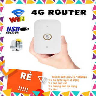 Mobile Wifi 4G LTE 150Mbps - Tăng Tốc Độ Internet