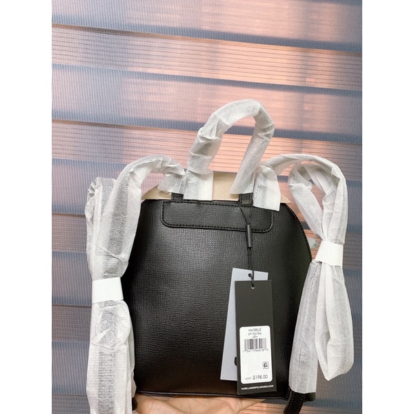 BALO KARL LAGERFELD MAYBELLE BACKPACK IN BLACK
