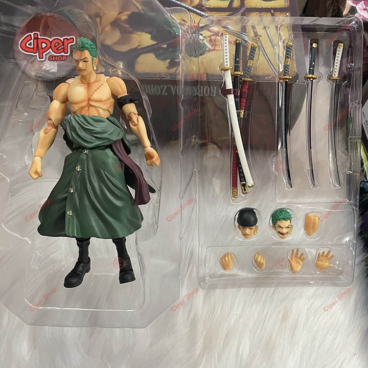 Mô hình Zoro khớp - Mô hình One Piece - Figure Action Zoro SHF