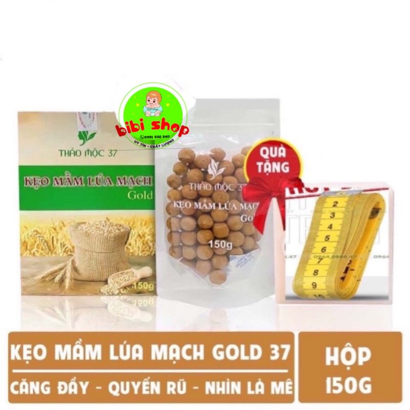 Kẹo mầm lúa mạch gold thảo mộc 37