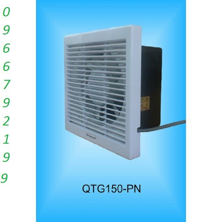 Quạt thông gió Vinawind - Điện Cơ Thống Nhất QTG150-PN sải cánh 150mm