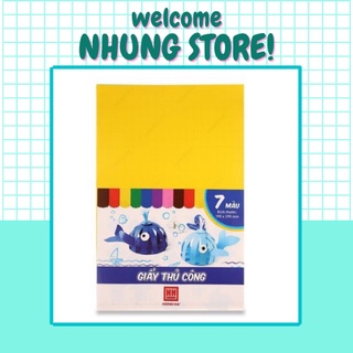 Giấy thủ công 7 màu 3485