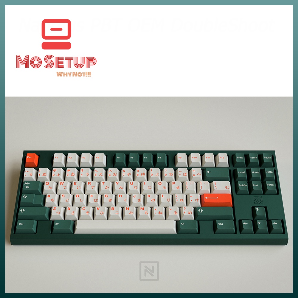 Keycap bàn phím cơ_GMK Kaiju Clone PBT Dyesub Cherry Profile_Dành cho các layout.