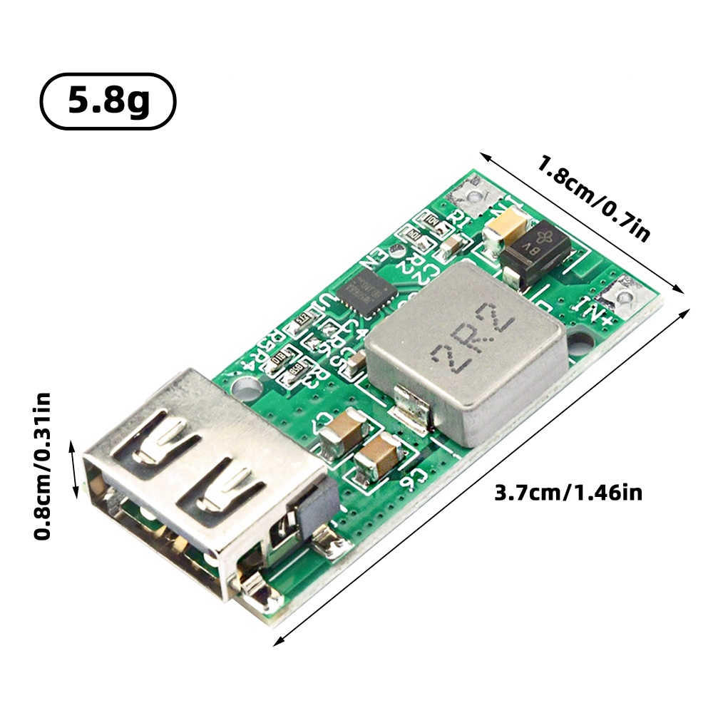 Mô đun buck PCBFUN chỉnh lưu hạ áp DC-DC 7V-21V xuống 5V tiện lợi