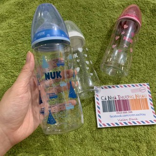 BÌNH SỮA NUK CỔ RỘNG NỘI ĐỊA ĐỨC 300ML