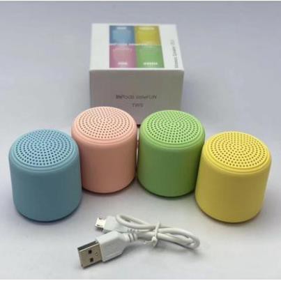 Loa Bluetooth Siêu Mini Inpod LittleFun TWS V5.0, Nhỏ Gọn  - Âm thanh lớn | BH 6 Tháng