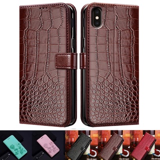 Ốp Điện Thoại Da PU Chống Sốc Kèm Ngăn Đựng Thẻ Cho iPhone XS Max