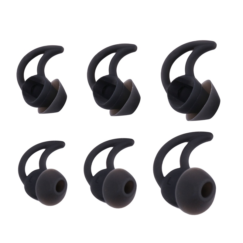 Nút bọc tai nghe màu đen có thể thay thế cho tai nghe nhét tai Bose Qc20 Qc20I QC30 Soundsport Sie2 Sie2 IE2 Ie3