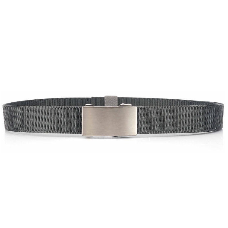 Thắt lưng vải canvas JAMS mặt khoá kim loại tự động nam nữ vải dù nhiều màu basic belt