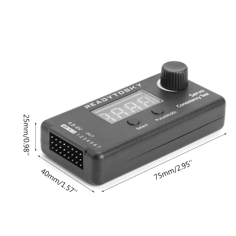 Thiết Bị Kiểm Tra Tốc Độ Động Cơ Servo / ESC Kỹ Thuật Số Cho RC