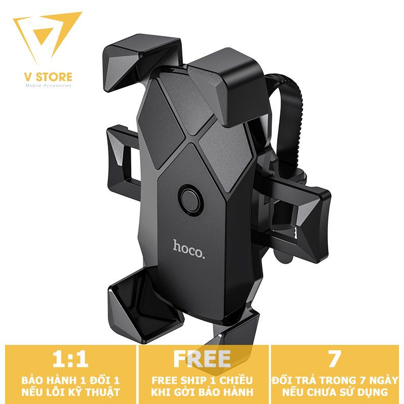 GIÁ ĐỠ KẸP ĐIỆN THOẠI CHO XE MÁY XE ĐẠP HOCO CA58 CAO CẤP CHÍNH HÃNG CHO SHIPPER