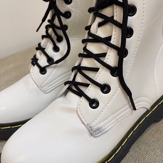 [ XẢ KHO ] boot trắng buộc dây