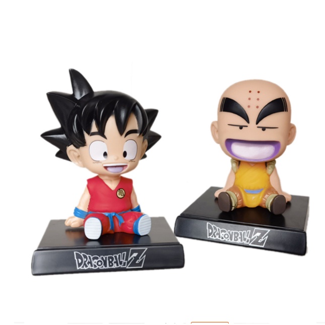 Mô Hình DragonBall Son Goku, Krillin Siêu Đẹp - Trang trí Decor taplo Ô tô - Trang trí bàn học bàn , Bàn Làm Việc