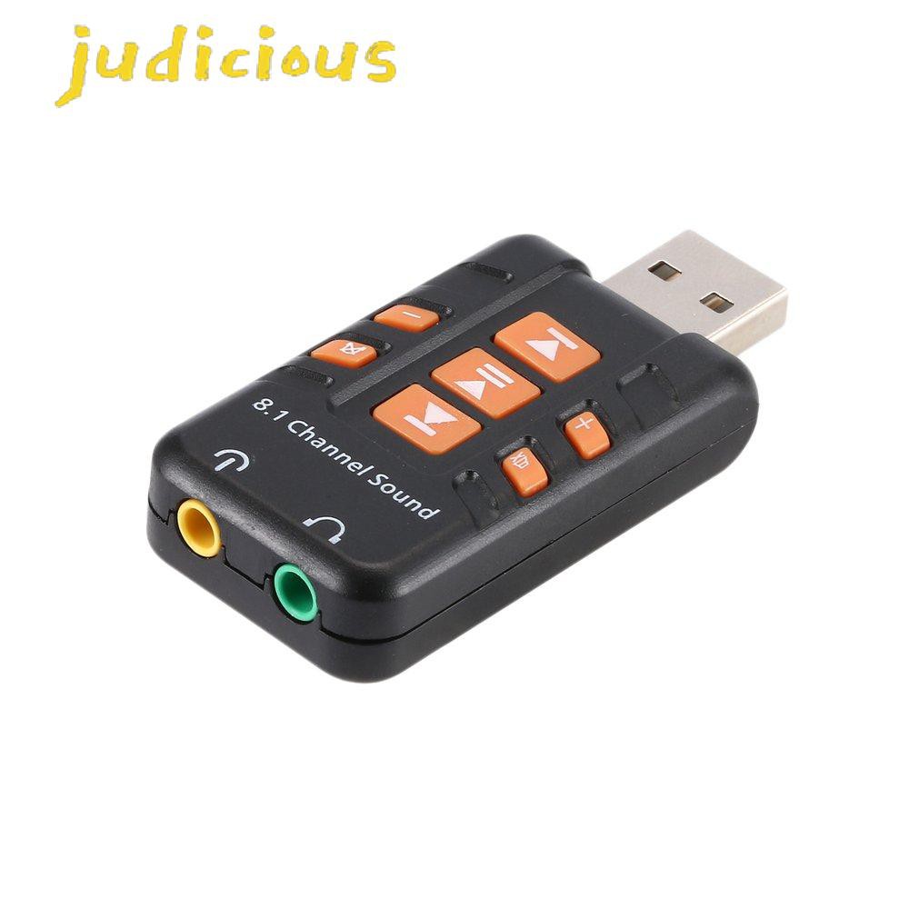 Card Âm Thanh Usb 8.1 Cho Máy Tính | BigBuy360 - bigbuy360.vn