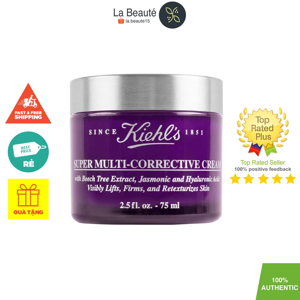 Kiehl’s Super Multi-Corrective Cream - Kem Dưỡng Trẻ Hóa Da [02 Loại Dung Tích: 50ml/75ml]