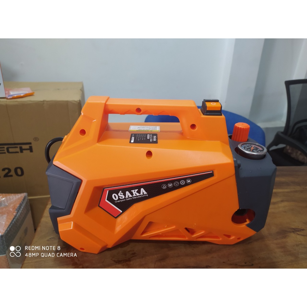 Máy Xịt Rửa Xe Chỉnh Áp Osaka RS7 - 3000W - Model 2023