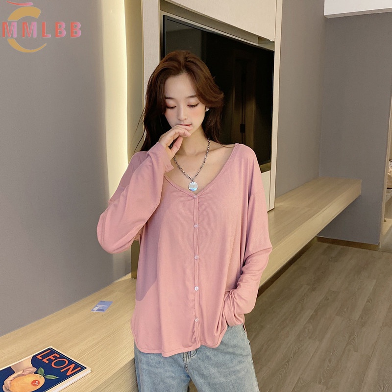 Áo Khoác Cardigan Dáng Rộng Chất cotton plus size Cho Nữ 50-110kg
