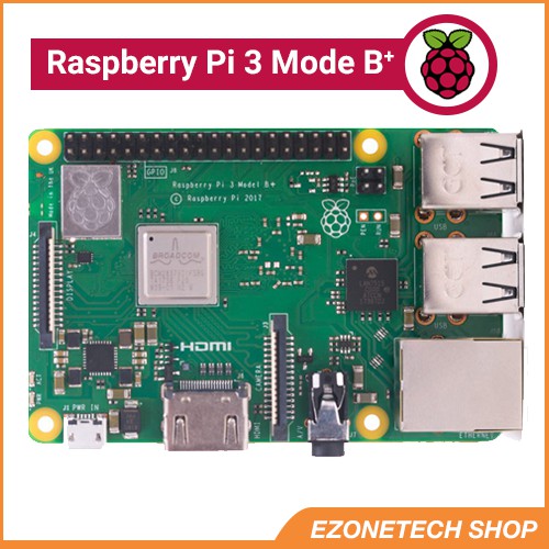 Máy Tính Nhúng Raspberry Pi 3 Mode B+