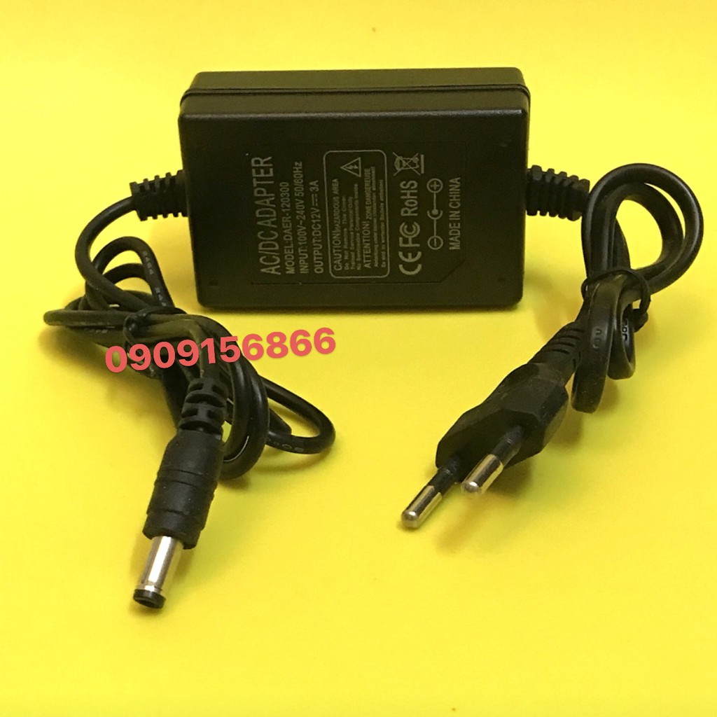 Nguồn adapter ⚡ 12v 3a