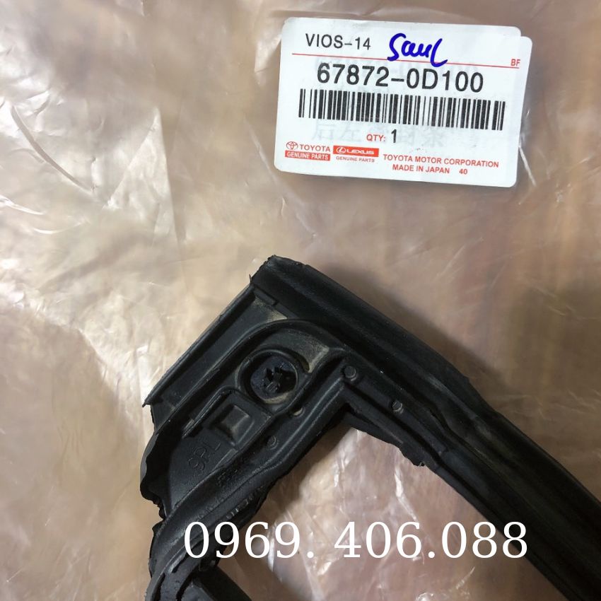 Ron/ Gioăng cánh cửa Toyota Vios 2014-2017 - Skam Autoparts