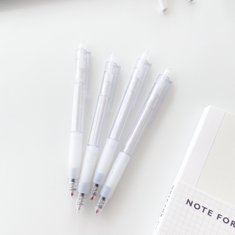 BÚT GEL ĐEN 0.5mm PHONG CÁCH MUJI TỐI GIẢN