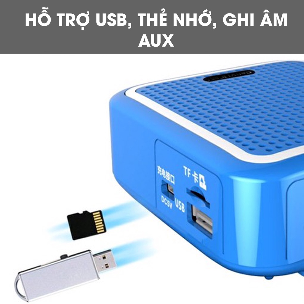 Loa máy trợ giảng không dây chính hãng sunrise SM-918 sóng UHF kèm 2 micro cao cấp chống nhiễu chống hú tốt