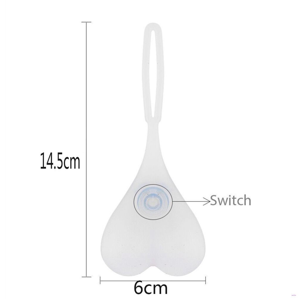 Đèn Led Hình Trái Tim Gắn Đuôi Xe Đạp Tiện Dụng