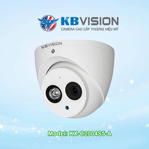 Camera Kbvision 2.0MP KX-C2004S5-A Tích Hợp Mic Thu Âm Thanh