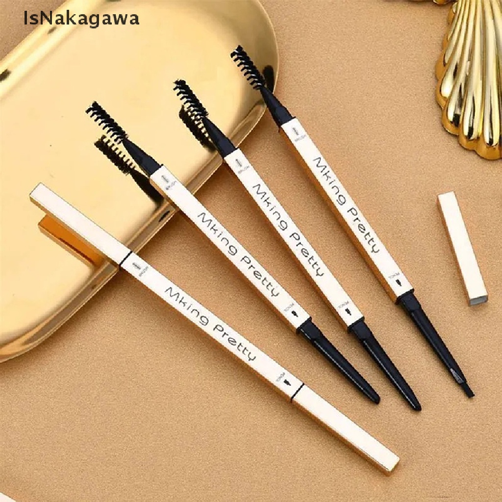 Bút chì kẻ lông mày hai đầu 5 màu tùy chọn siêu mịn chống nước | BigBuy360 - bigbuy360.vn