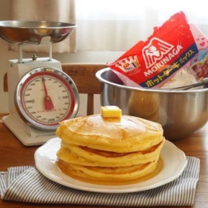 Bột Làm Bánh Pancake Morinaga 600gr Nhật Bản Cho Bé