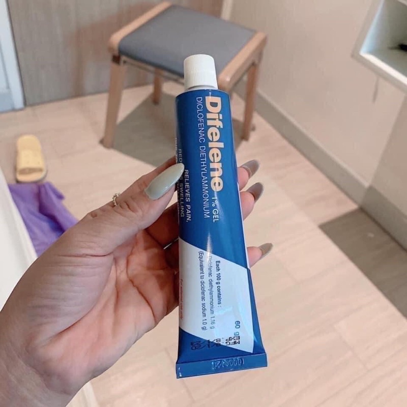 Dầu Xoa Bóp Xương Khớp Difelene 100gram Thái Lan chính hãng dạng gel